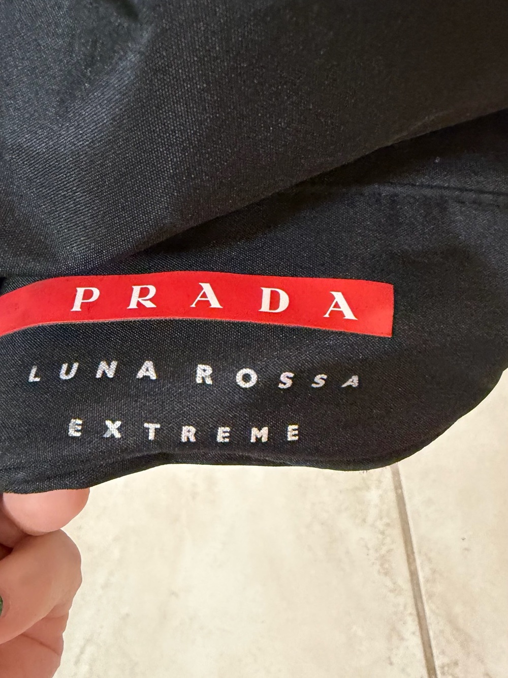 Prada Black Drawstring Backpack - Picture 2 of 8